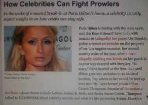 Celebrity stalking Paris Hilton